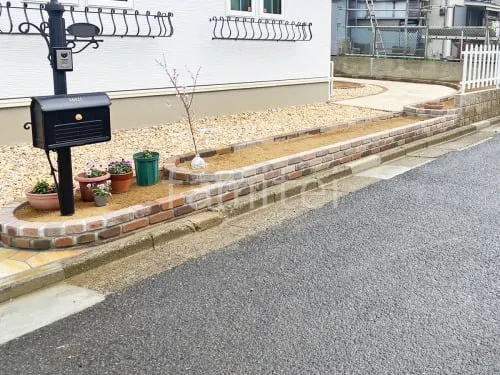 レンガ花壇 ユニソン ミルドブリック