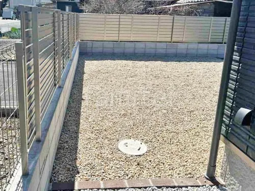 アルミ形材 フェンス LIXIL AB YS3型 横スリット3 目隠し