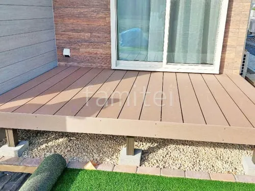 コンクリート製枕木(擬木)門柱 東洋工業 レイルスリーパーラフト