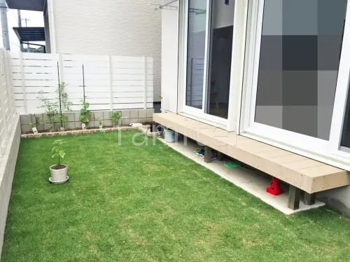 人工木デッキ  LIXIL 人工木 樹ら楽ステージ 