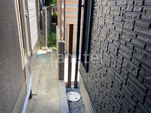 木製調デザインアルミ角柱 プランパーツ 角材 75角柱