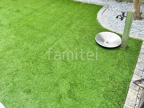 人工芝 防草シート加工 マツモト 人工芝 30mm 
