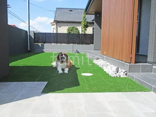 人工芝 防草シート加工 マツモト 人工芝 30mm 