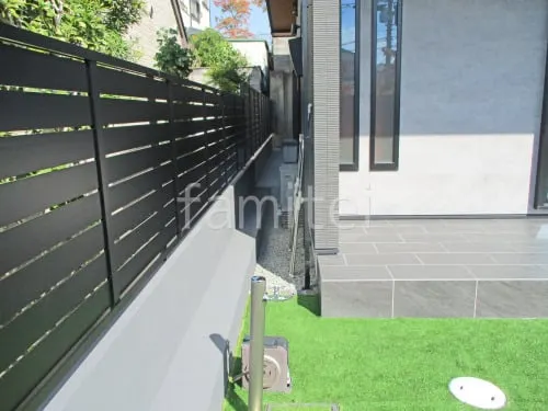 アルミ形材 フェンス LIXIL AB YS3型 横スリット3 目隠し