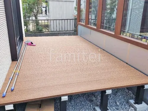 人工木デッキ  YKKAP 人工木 木目調 リウッドデッキS EG 