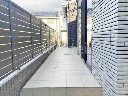 門柱 壁タイル貼り タカショー セラウォール アクセントタイル