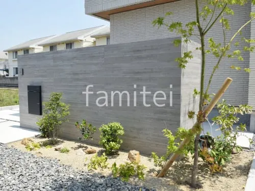 門柱 壁タイル貼り タカショー セラウォール 宅配ボックス ユニソン ヴィコDB100