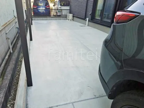 駐車場ガレージ床 土間コンクリート