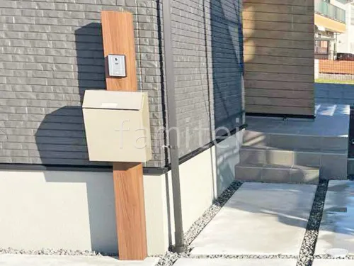 天国の門真の家庭 楽天市場】【4点セット】機能門柱 アン バウム 郵便ポスト 表札