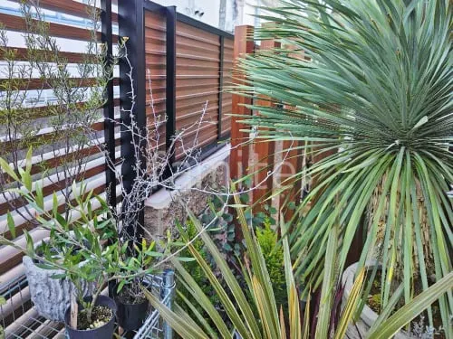 木製調デザインアルミ角柱 プランパーツ 角材