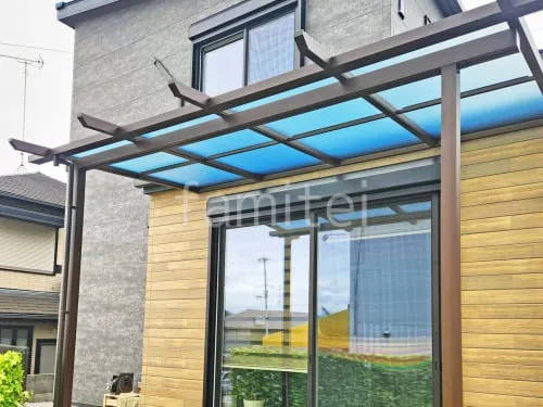 本体色 ショコラウォールナット 屋根色 クリアマット