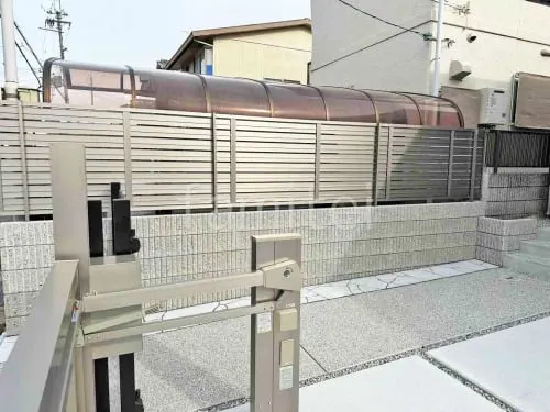 アルミ形材 フェンス LIXIL AB YS3型 横スリット3 目隠し