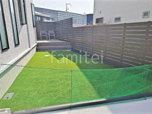 人工芝 防草シート加工 マツモト 人工芝 30mm 