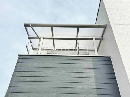 ２階ベランダ屋根  YKKAP ソラリアF フラット屋根 スタンダード 壁付