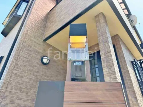 表札 ガラスサイン