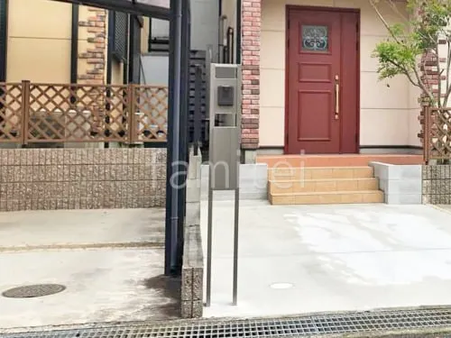 機能門柱 照明なし  LIXIL アクシィ2型 パターン4 