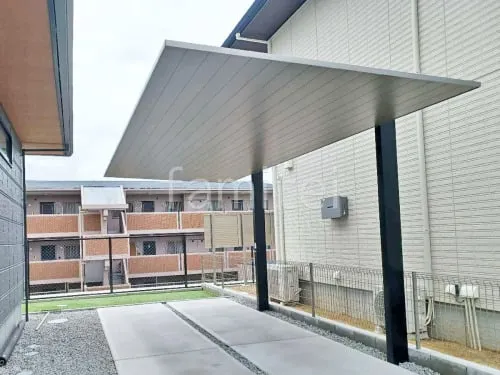 カーポート１台 （単棟） LIXIL カーポートSC フラット屋根 吊り下げ屋根