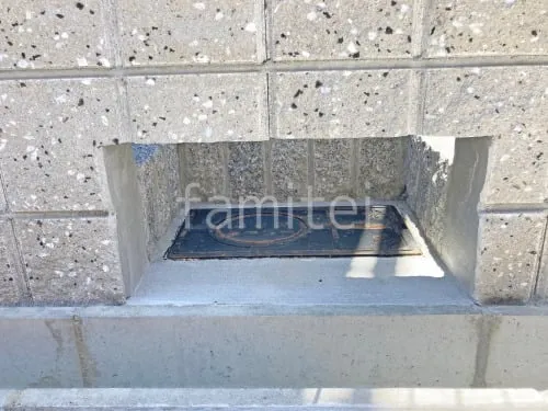 ブロック塀 （化粧ブロック） ユニソン リブスプリットn 