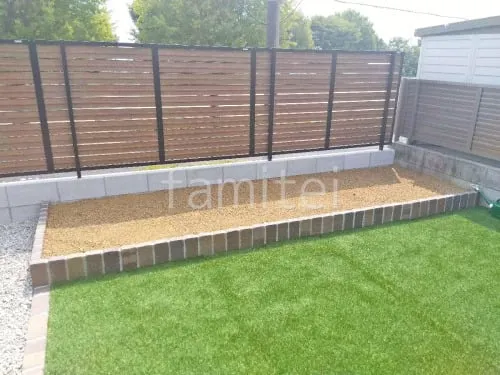 レンガ花壇 ユニソン ソイルレンガ