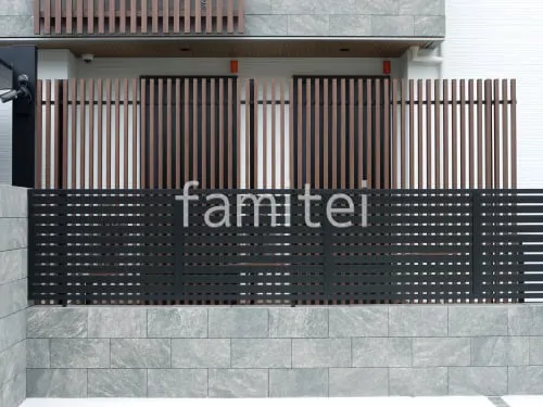 アルミ形材 フェンス LIXIL AB YS2型 横スリット2 