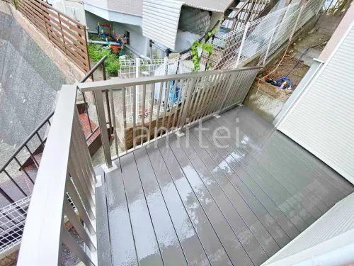 人工木デッキ  LIXIL 人工木 樹ら楽ステージ 