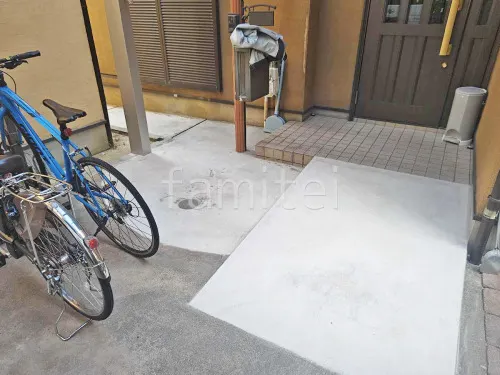 玄関アプローチ スロープ