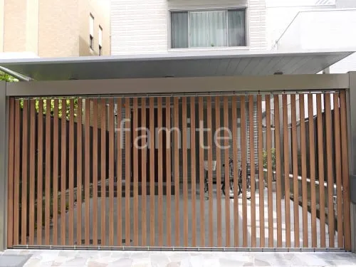 横引きシャッター1台  三協アルミ ライアーレ2型 