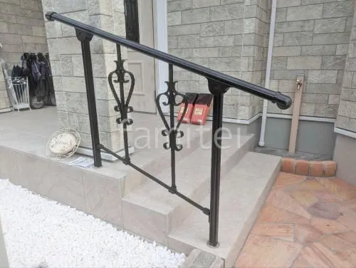 玄関アプローチ階段手摺り(手すり) オンリーワン ヴァレンソールII Type05