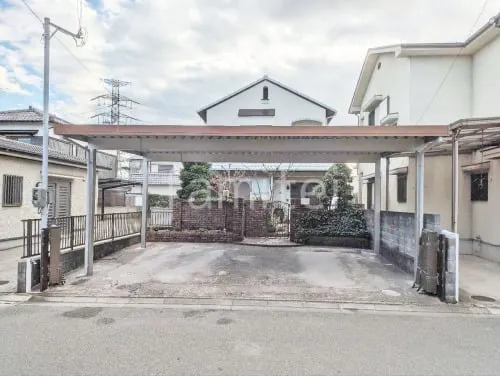 カーポート３台 （横ワイド トリプル） YKKAP 木製調 ジーポートPro 積雪30cm対応 フラット屋根 折板屋根