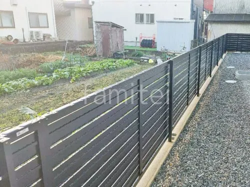 アルミ形材 フェンス LIXIL AB YS3型 横スリット3 目隠し