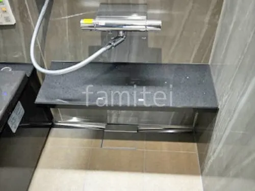 クォーツストーン製カウンター ブラック