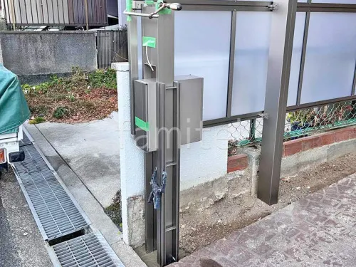 機能門柱 照明なし  LIXIL アクシィ2型 パターン3 