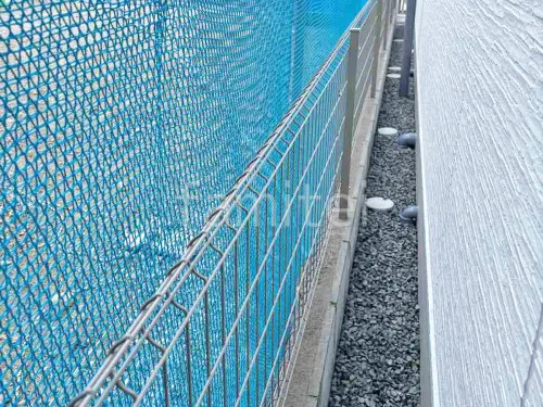 スチールメッシュ フェンス YKKAP イーネット3F型 スチール柱 境界・メッシュ