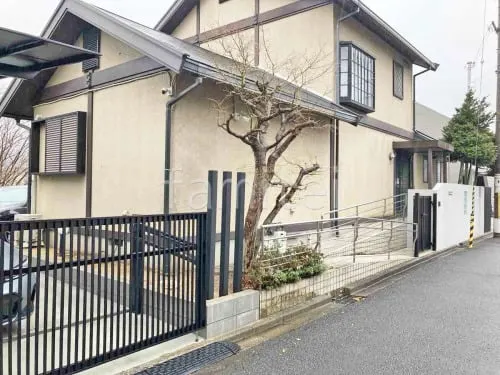 リフォームシンプル クローズ外構