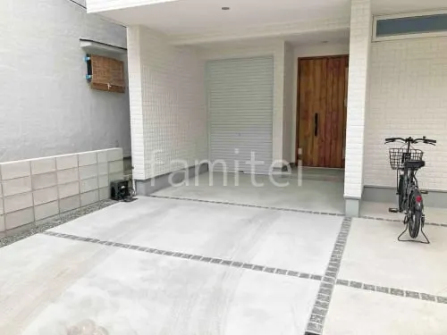 ピンコロ石目地