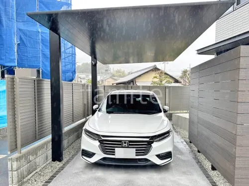 カーポート１台 （単棟） LIXIL カーポートSC フラット屋根 吊り下げ屋根