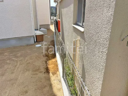 スチールメッシュ フェンス YKKAP イーネット3F型 スチール柱 境界・メッシュ