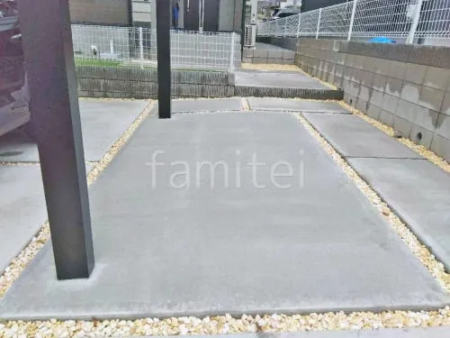 駐車場ガレージ床 土間コンクリート