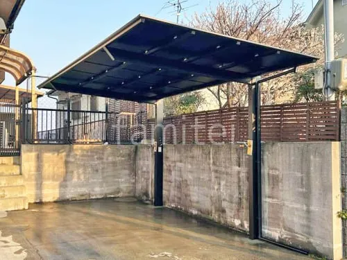 カーポート１台 （単棟） LIXIL ネスカＦ フラット屋根