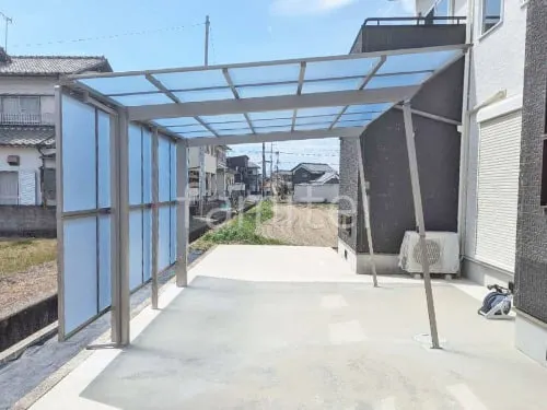 カーポート１台 （単棟） LIXIL ネスカＦ フラット屋根