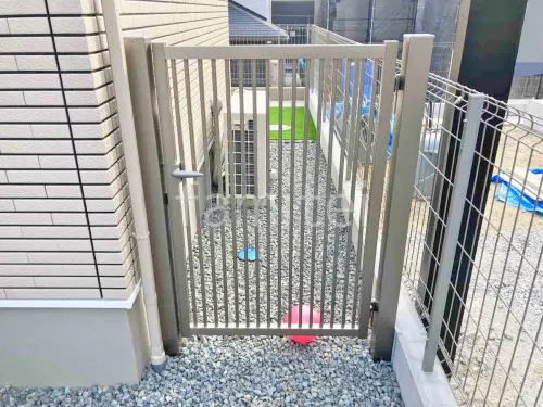 片開き 門扉 三協アルミ 末広 すえひろ 2型 