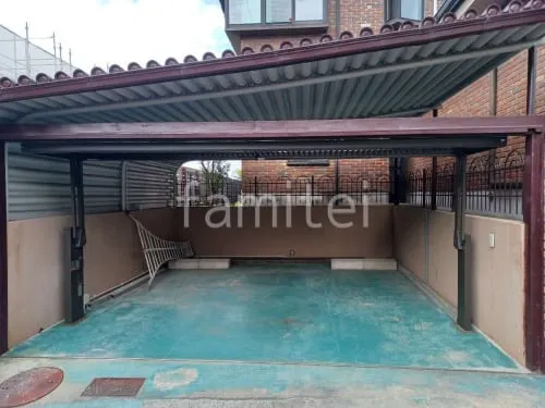 ２台ワイド 跳ね上げ門扉ゲート  LIXIL オーバードアS2型 