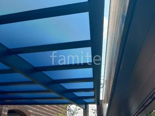 屋根色 アースブルー マット調(熱線遮断)