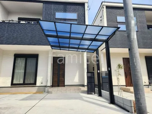 カーポート１台 （単棟） LIXIL ネスカＦ フラット屋根