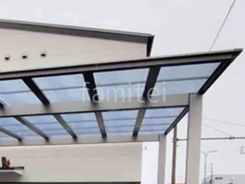 本体色 シャイングレー 屋根色 クリアマットS(熱線遮断)