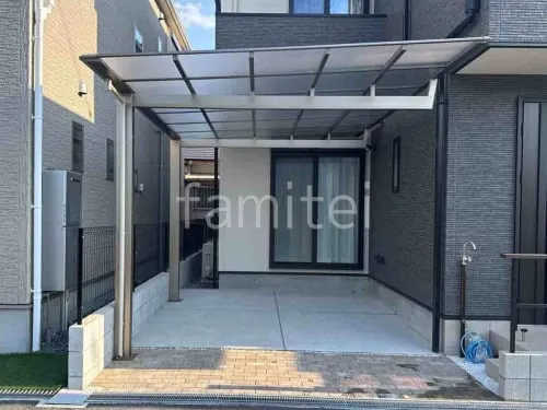 カーポート１台 （単棟） 三協アルミ ニューマイリッシュ フラット屋根