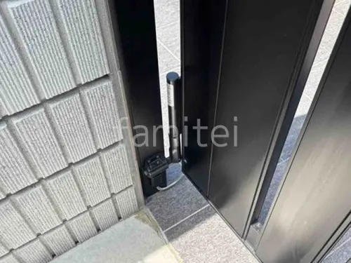 既存門扉 オートクローザー取付