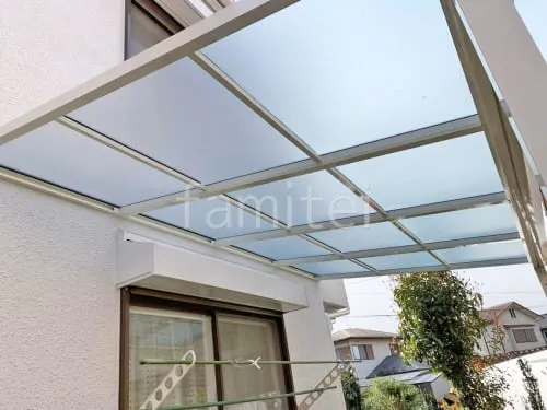 本体色 ホワイト 屋根色 クリアマット