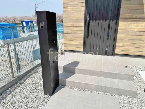 宅配ボックス門柱 （機能門柱 ） LIXIL FT 宅配ボックス付き 