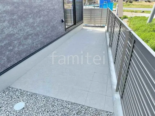 タイルデッキ 壁2面  LIXIL グレイスランド ベーシック